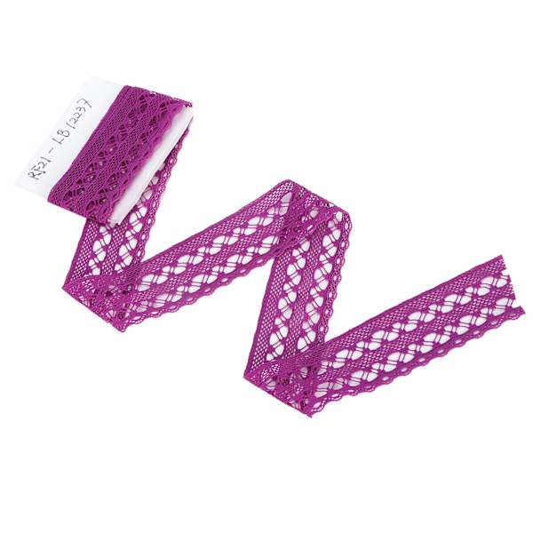 Pitsi Nauha Vaatteet Tarvikkeet Koristelu Käsityöt DIY Materiaalit 10 Jaardia 3cm Leveys Violetti