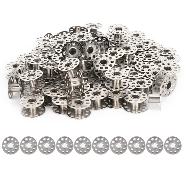 100 stk symaskin spoler husholdning elektrisk universal spoler reservedeler
