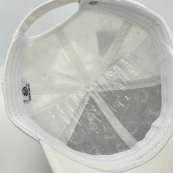 Hatt Dame Vår og Høst Broderte Bokstaver Hard Topp N Khaki