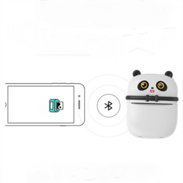 Mini fickprinter, presenter för barn, bärbar termisk utskrift