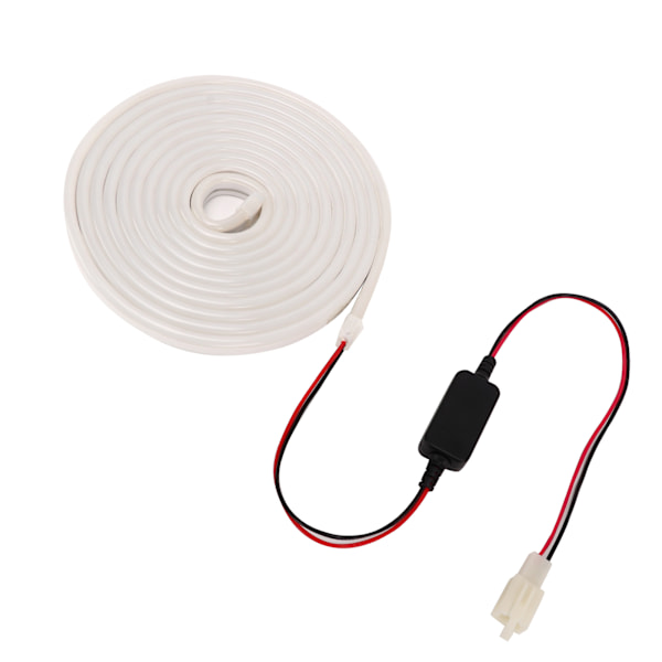 LED-lysstripe for bagasjerommet foran på bil, IP67, omgivende belysning, erstatning for Tesla Model 3 2018‑2020 DC12‑16V Hvit
