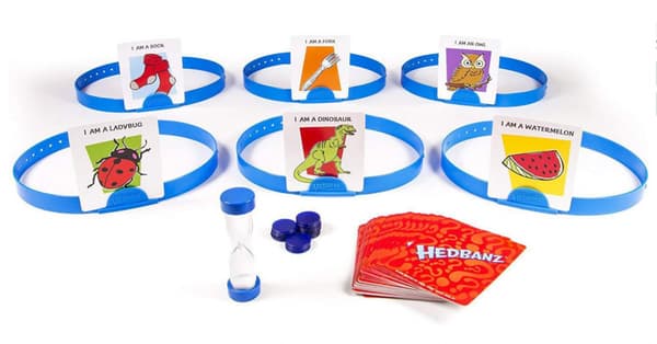 HedBanz Game 2nd Edition Snabbfrågespelet Vad är jag