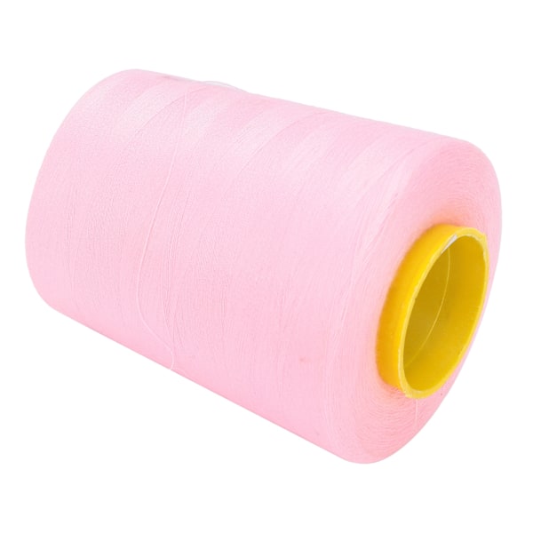 Sytråd 8000 meter Flere farvede Polyester Garn til DIY Broderi Maskin Projekt152 Pink