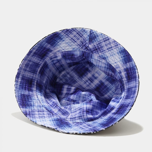 Hink med Tie Dye Vändbar Fiskare Sommar Strand Solhatt A