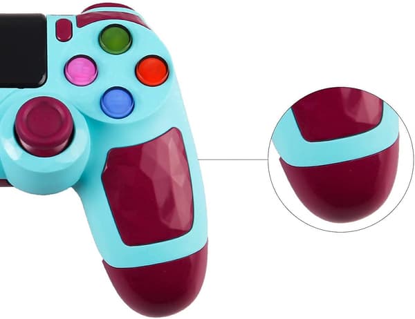 PS4-peliohjain PS4:lle, Bluetooth-langaton peliohjain Comp Blue