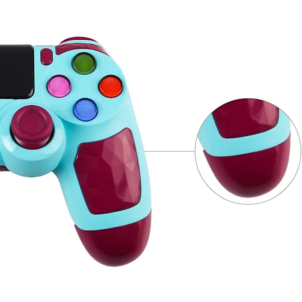 PS4-spelkontroll för PS4, Bluetooth trådlös handkontroll Blue