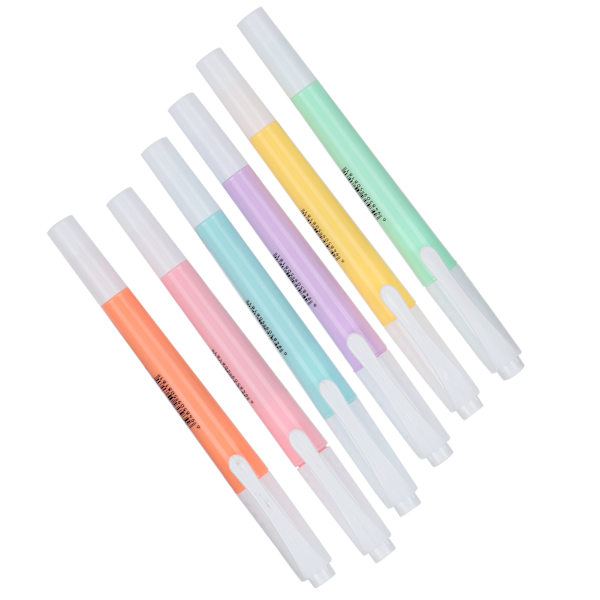 Dobbelthodet highlighter for barn, maling, tegning, highlighter, markørpennsett