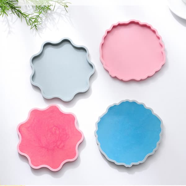 2 STK Krystal Dråbe Lim Diy Tryk Mudder Plade Svingbord,