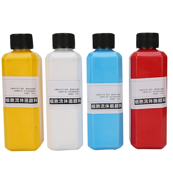 Cellulär vätskemålning pigment barn DIY vätskemålning pigment konstmaterial kit #1
