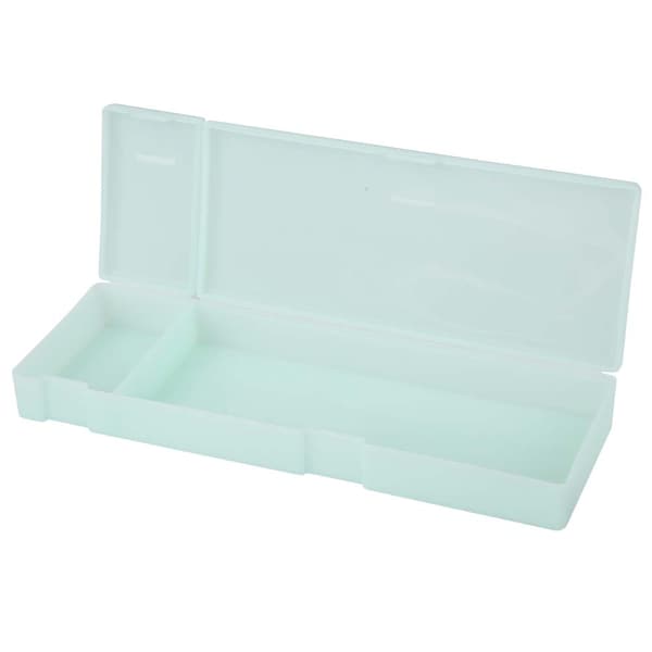 Stor transparent plast pennfodral skolmaterial förvaringsetui (#1)