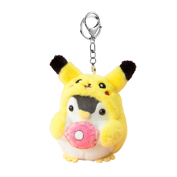 Pikachu-Pingviini Avaimenperä, Keltainen Pehmolelu Avaimenperä Joululahjaksi, Söötti Avaimenperä Reppuihin, Naisten Avaimenperä Pikachu