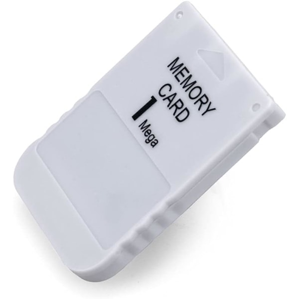 1MB High Speed Game Memory Card Kompatibel med Sony Playstation 1 PS1 Memory Card, 2 stk.