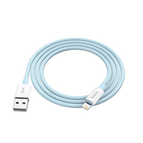 hoco. X68 ægte farve 2.4A opladningsdatakabel til iPhone Lig