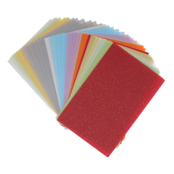 50 st färgat svavelsyrapapper 15x10cm rent papper hög styrka gummistämpelöverföringspapper för tryckning