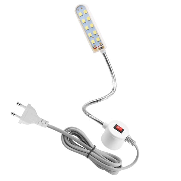 10Beads SMD  LED-ompelukone lamppu LED-magneetti ompelukone valo 6W
