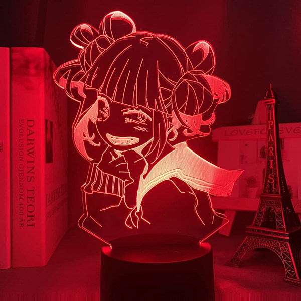 3D Illusion Lamp Nattlampa Himiko Toga 3D Lamp Anime My He