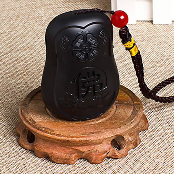 Populær Praktisk Buddha Maskine Retro Delikat Hjem Broadcast Chanting Maskine(Sort)
