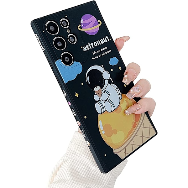 Kompatibel med Samsung Galaxy S21 Ultra Astronaut Case Wom