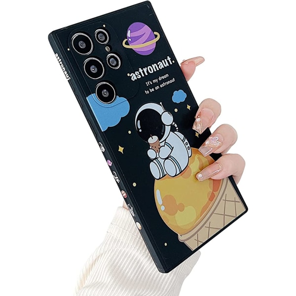 Kompatibel med Samsung Galaxy S22 Ultra Astronaut Case Wom