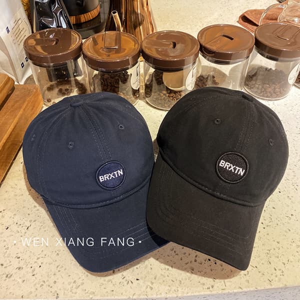 Justerbar baseballcaps i vasket bomull, Unis Blue