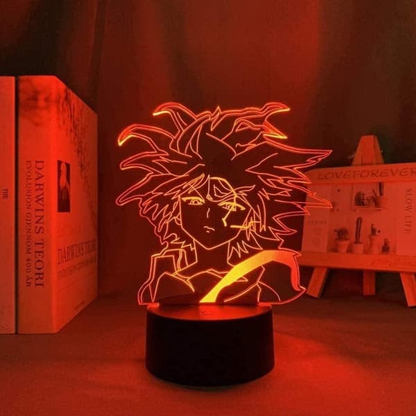 Anime Lampe 3D Illusjon Nattlys Hunter X Hunter Killua LE