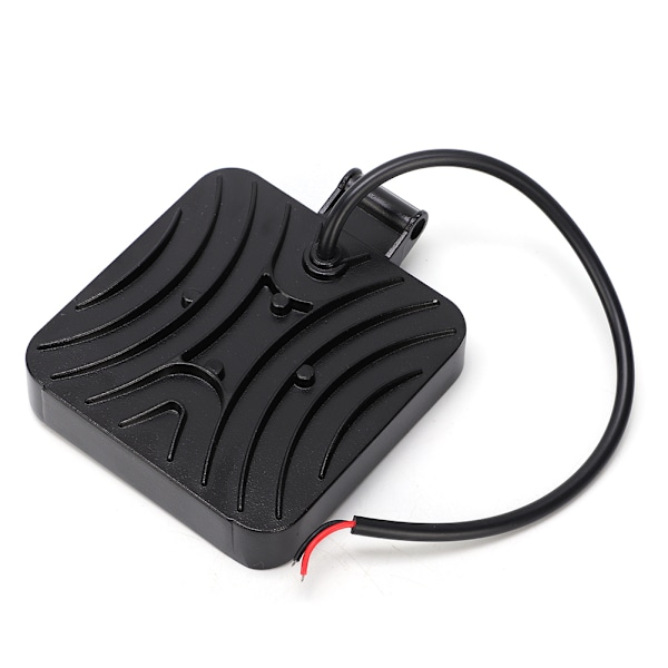 27W 9LED Kvadratisk Mini Arbeidslys Ekstra Lampe Bil Motorsykkel Modifikasjon Frontlys Svart