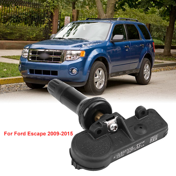 DE8T-1A180-AA 4 st Däcktrycksövervakningssystem (TPMS) för Ford Escape Focus Mustang