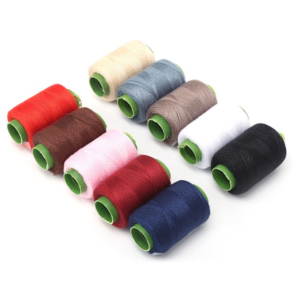 10 kpl ompelulankaa Kotitalouspolyesterilangat DIY-kirjontakoneprojektiin