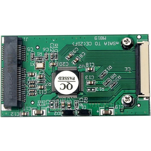MSATA CE ZIF PCI-E 1.8\" SSD 40-napainen ZIF CE -muunnin kortti SSD HDD -sovitinmuunninmoduuli