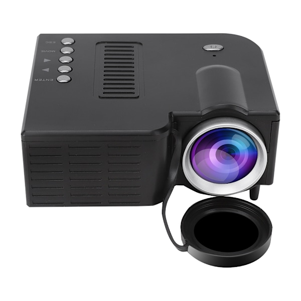 UC28B Micro LED-projektor 1080P  Bærbar husholdningsprojektor 500Lumens 5V 2AAU-plugg 110~240V