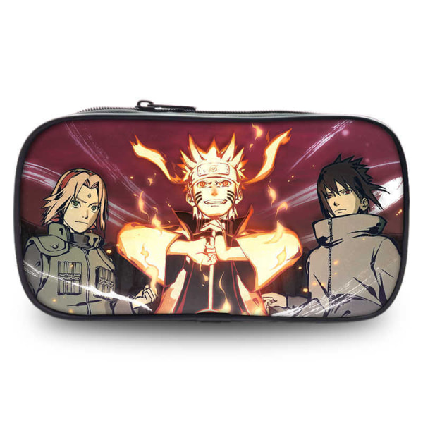 Pennfodral med stor kapacitet, Naruto Anime Pattern Stationery B C