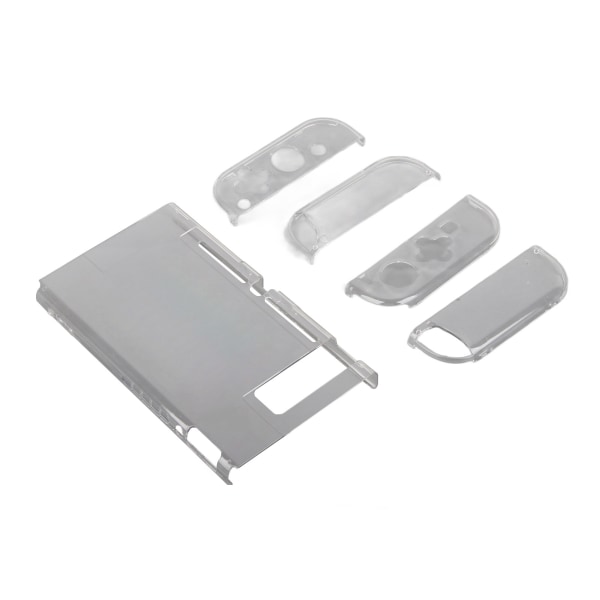 Til Switch Clear Case Cover Støv Vand Ridsefast Krystal Transparent Hård PC Beskyttende Etui