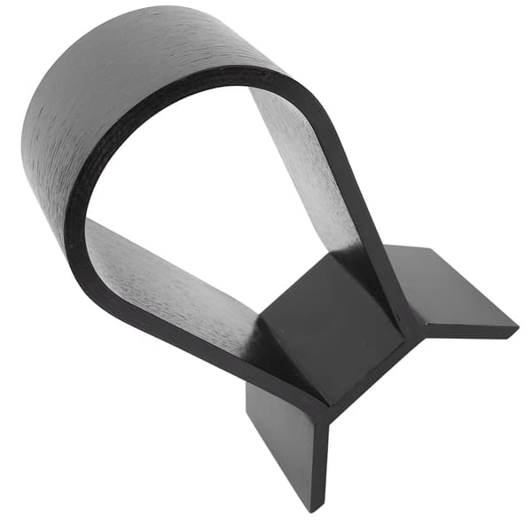 Hovedtelefonholder Bluetooth Headset Integreret Buet Display Stativ Opbevaringstilbehør Sort
