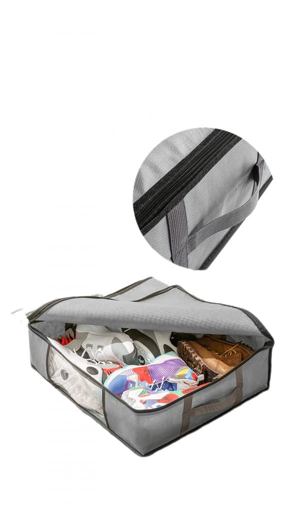 Opbevaringspose til under sengen Opbevaringsbeholdere og Organizer Bin R