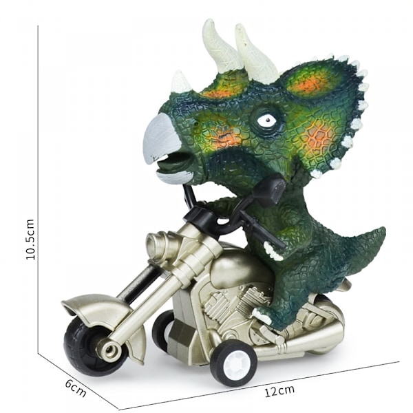 Dinosaurusautot -  Triceratops, Up-leluauto pojille, tytöille, a