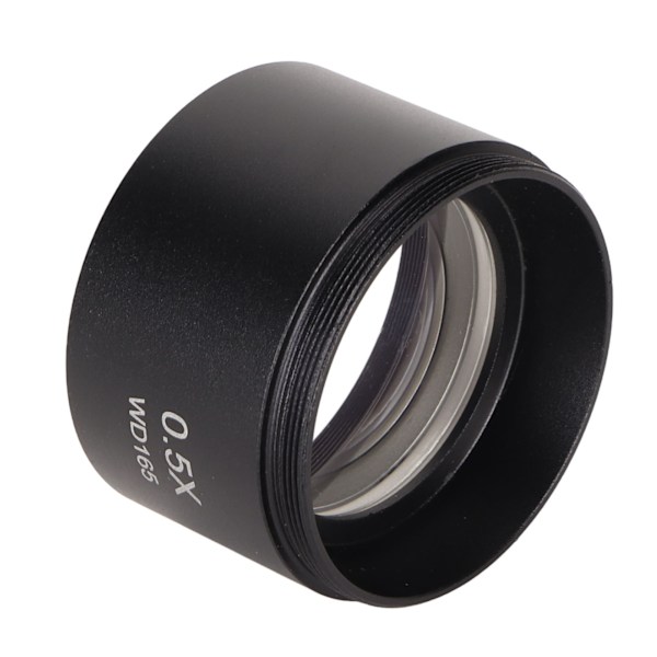 Stereo Mikroskop Objektivlinse 0,5X Zoom HD Stor Visning Hjælpeobjektivlinse til Afmagningsteleskop D35mm