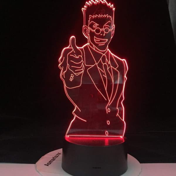 3D Illusion Natlampe Skrivebordslampe LEORIO PARADINIGHT Hunter