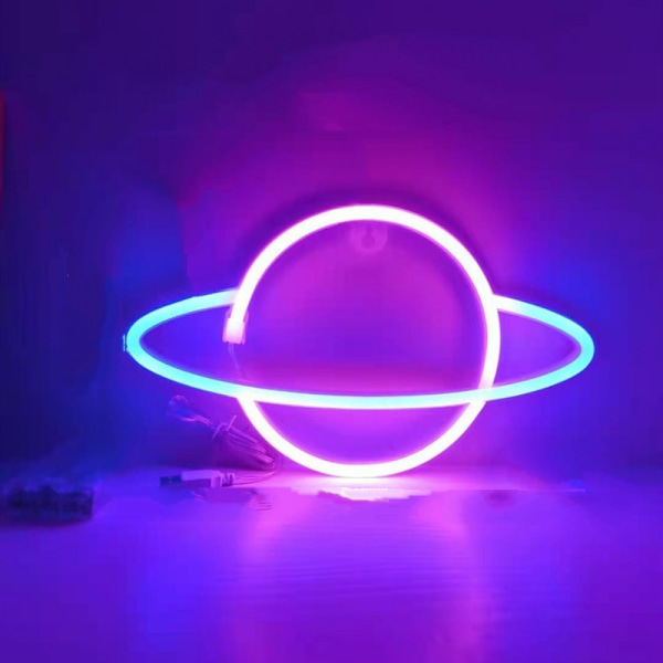 Planeetta Neonvalokyltti, LED Planeetta Neonkyltti