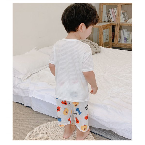 Toddler Unisex 2-delat pyjamas set, L (Happy Sesame)