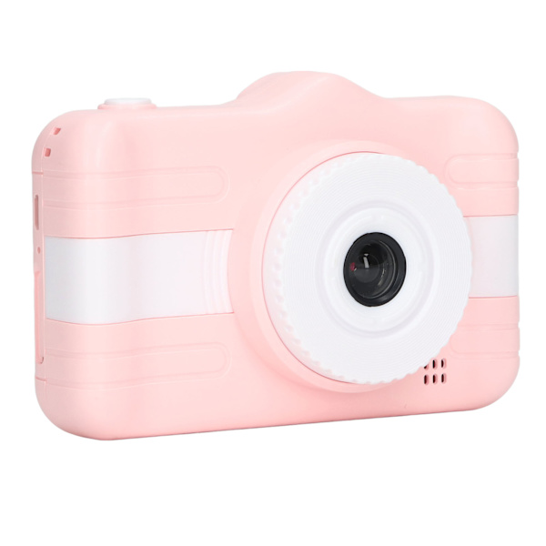 Lasten digitaalinen kamera 20MP Smart HD etu- ja takakuvaus Mini Cartoon Selfie -lelu Lasten lahja Pinkki