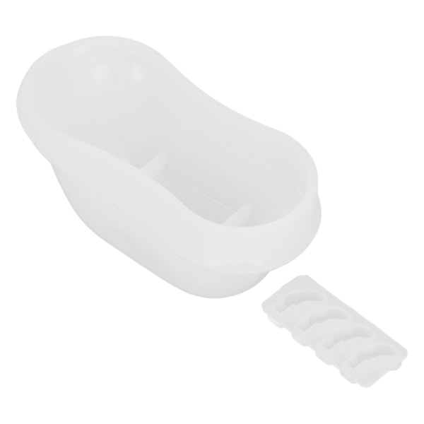 Badekar Oppbevaring Resin Former Lett Demoulding DIY Epoxy Casting Silikon Former for Oppbevaring Nøkkelring Smykker Godteri