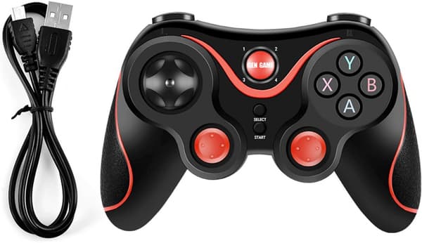 S3‑Trådløs spilcontroller Gamepad Joystick til iOS/Android