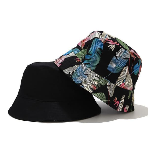 Unisex Print Dobbeltsidet Vendbar Spandhat F