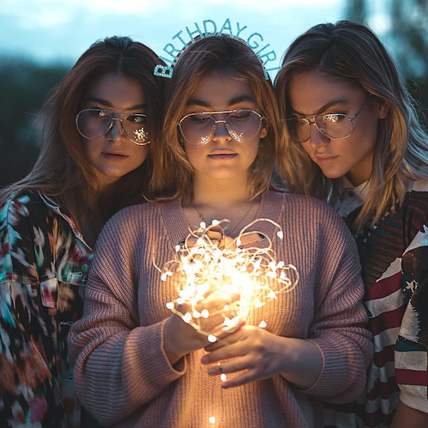 Syntymäpäiväkruunut naisille, LuReen syntymäpäivän tiara Hyvää syntymäpäivää -panta Syntymäpäivätytön kruunu Prinsessa Bling Rhinestone -hiuspanta Juhlakoristeet fo