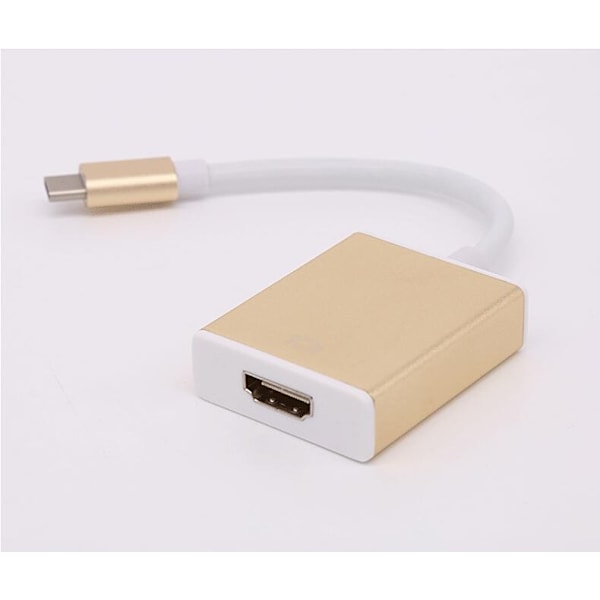 USB 3.1 Type-C - HDMI-sovitinkaapeli MacBookille, HDMI HD -videomuunnos 2K