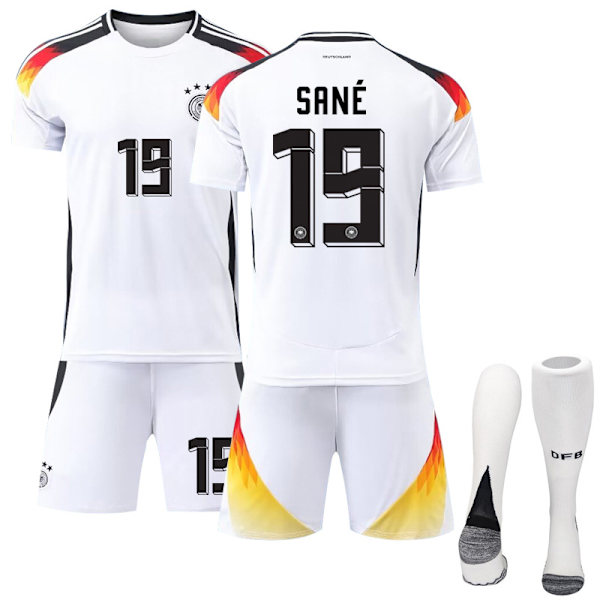 UEFA Euro 2024 Tyskland hjemmebane Børnefodboldsæt nr. 19 SANE No.19 SANE M