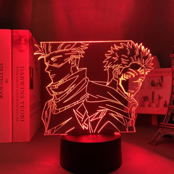 3D Illusion Jujutsu Kaisen LED Anime Lamp 16 Colors Change R