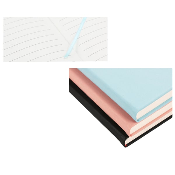 Klassisk mjuk pärmfodral linjerad anteckningsbok A5 Business Notebook Perso