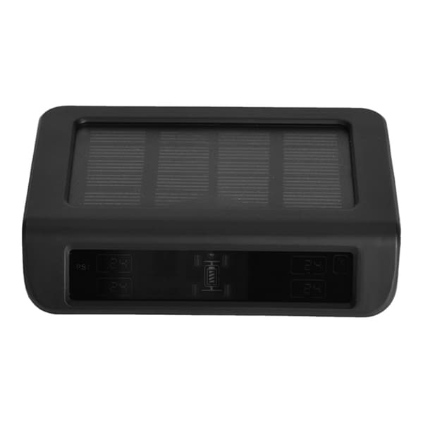 Bilsol & Mini USB Interface TPMS Dækpressionsovervågningssystem Alarm med 4 Eksterne Sensorer