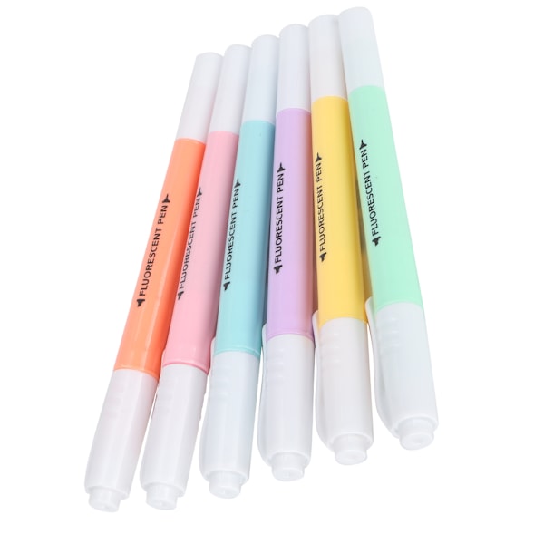 Dubbelsidig highlighter för barn, målarpennor, markeringspennor
